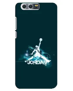 Чохол для Huawei Honor 9 (Glory 9, STF) з картинкою «Jordan Blue Fire»