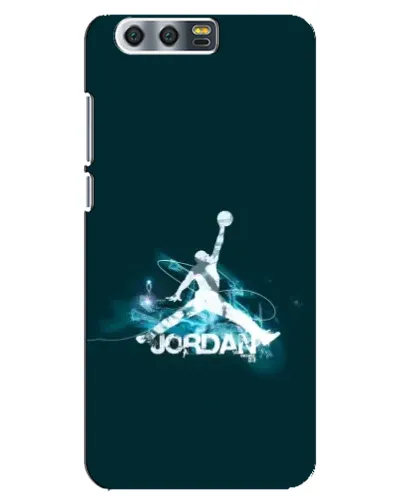 Чохол для Huawei Honor 9 (Glory 9, STF) з картинкою «Jordan Blue Fire» Чохол для Huawei Honor 9 (Glory 9, STF) з картинкою «Jordan Blue Fire»