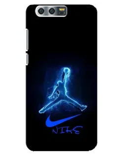 Чохол для Huawei Honor 9 (Glory 9, STF) з картинкою «Jordan Neon Blue»