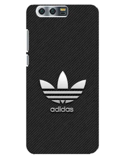 Чохол для Huawei Honor 9 (Glory 9, STF) з картинкою «Adidas Карбонова текстура»
