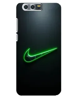 Чохол для Huawei Honor 9 (Glory 9, STF) з картинкою «Неоновий контур Nike»