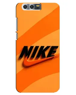 Чохол для Huawei Honor 9 (Glory 9, STF) з картинкою «Помаранчевий драйв Nike»