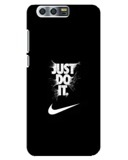 Чохол для Huawei Honor 9 (Glory 9, STF) з картинкою «Текстовий принт Nike»