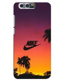Чохол для Huawei Honor 9 (Glory 9, STF) з картинкою «Nike на заході сонця»