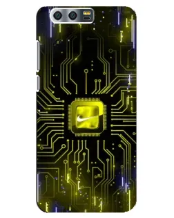 Чохол для Huawei Honor 9 (Glory 9, STF) з картинкою «Nike — золота іскра»