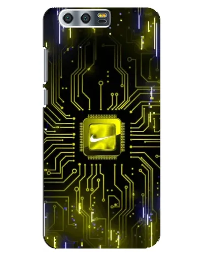 Чохол для Huawei Honor 9 (Glory 9, STF) з картинкою «Nike — золота іскра»