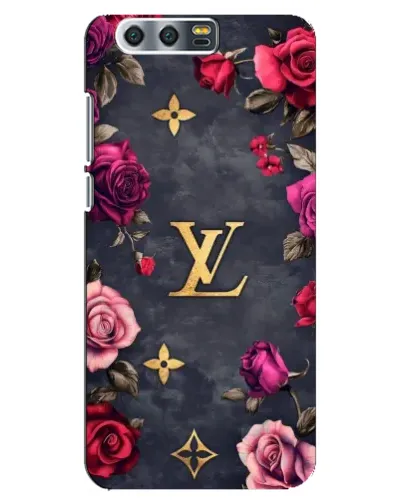 Чехол для Huawei Honor 9 (Glory 9, STF) с картинкой «Цветочный Louis Vuitton»
