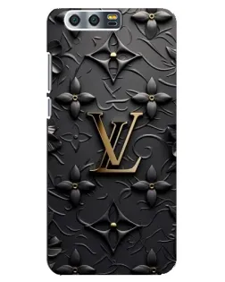Чехол для Huawei Honor 9 (Glory 9, STF) с картинкой «Кожаная текстура LV»