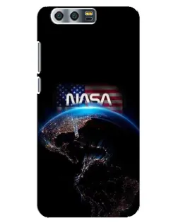 Чохол для Huawei Honor 9 (Glory 9, STF) з картинкою «Земля з космосу NASA»