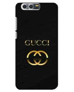 Чохол для Huawei Honor 9 (Glory 9, STF) з картинкою «Золотий логотип Gucci»