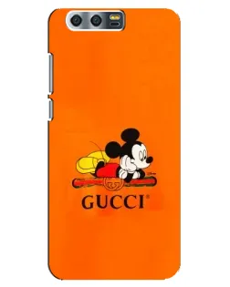Чохол для Huawei Honor 9 (Glory 9, STF) з картинкою «Міккі Маус Gucci — помаранч»