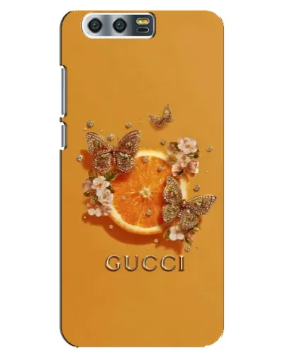 Чехол для Huawei Honor 9 (Glory 9, STF) с картинкой «Gucci — золотые бабочки» Чехол для Huawei Honor 9 (Glory 9, STF) с картинкой «Gucci — золотые бабочки»