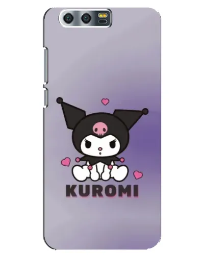 Чохол для Huawei Honor 9 (Glory 9, STF) з картинкою «Kuromi — фіолетовий арт»