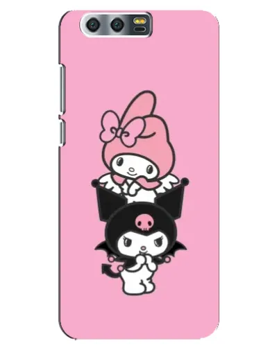 Чохол для Huawei Honor 9 (Glory 9, STF) з картинкою «My Melody та Kuromi»