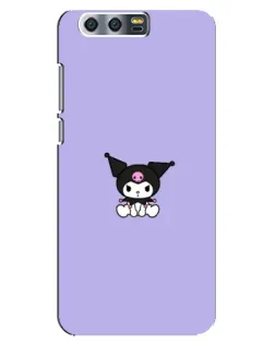 Чохол для Huawei Honor 9 (Glory 9, STF) з картинкою «Kuromi — фіолетовий мінімалізм»