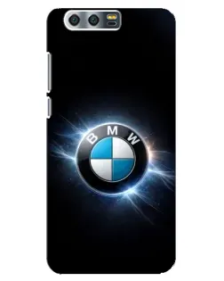 Чохол для Huawei Honor 9 (Glory 9, STF) з картинкою «BMW — неонове сяйво»