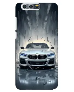 Чохол для Huawei Honor 9 (Glory 9, STF) з картинкою «BMW у світлі фар»