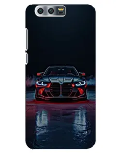 Чохол для Huawei Honor 9 (Glory 9, STF) з картинкою «BMW на мокрій дорозі»