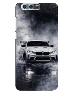 Чохол для Huawei Honor 9 (Glory 9, STF) з картинкою «BMW крізь туман»