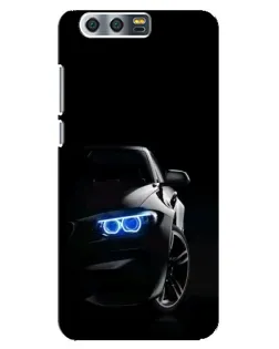 Чехол для Huawei Honor 9 (Glory 9, STF) с картинкой «BMW — ночной взгляд»