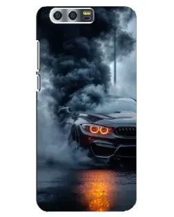 Чехол для Huawei Honor 9 (Glory 9, STF) с картинкой «BMW M-Power — абстракция»