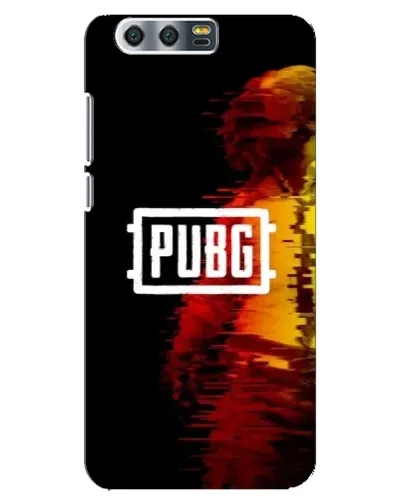Чохол для Huawei Honor 9 (Glory 9, STF) з картинкою «Яскравий логотип PUBG»