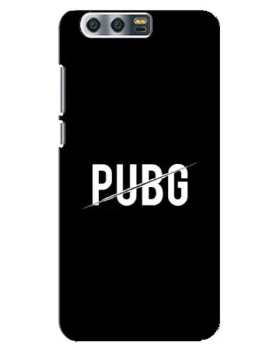 Чохол для Huawei Honor 9 (Glory 9, STF) з картинкою «PUBG — білий логотип»