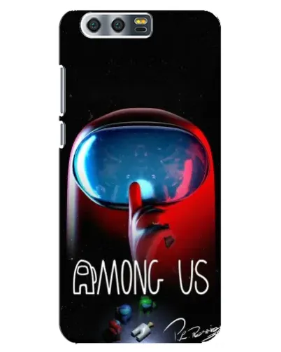 Чохол для Huawei Honor 9 (Glory 9, STF) з картинкою «Червоний імпостер — макро»