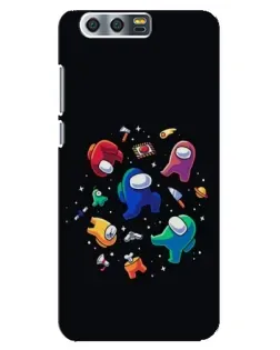 Чохол для Huawei Honor 9 (Glory 9, STF) з картинкою «Among Us космос»