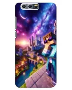 Чохол для Huawei Honor 9 (Glory 9, STF) з картинкою «Стів та космос»