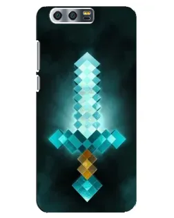 Чохол для Huawei Honor 9 (Glory 9, STF) з картинкою «Алмазний меч неон»