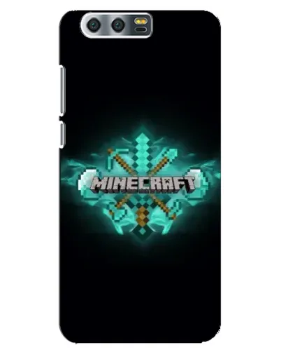 Чохол для Huawei Honor 9 (Glory 9, STF) з картинкою «Minecraft Diamond лого»