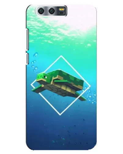 Чехол для Huawei Honor 9 (Glory 9, STF) с картинкой «Черепаха Minecraft» Чехол для Huawei Honor 9 (Glory 9, STF) с картинкой «Черепаха Minecraft»
