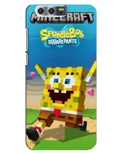 Чохол для Huawei Honor 9 (Glory 9, STF) з картинкою «Губка Боб Minecraft» Чохол для Huawei Honor 9 (Glory 9, STF) з картинкою «Губка Боб Minecraft»