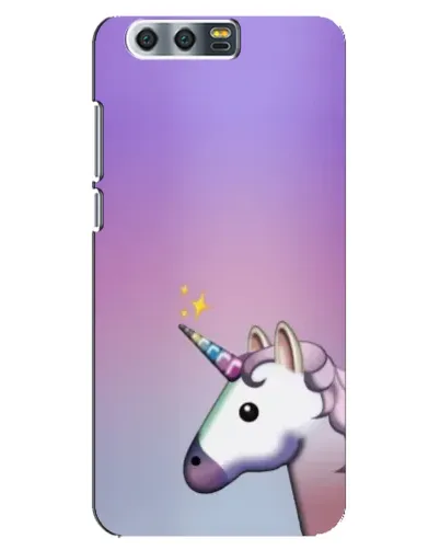 Чехол для Huawei Honor 9 (Glory 9, STF) с картинкой «Единорог градиент»
