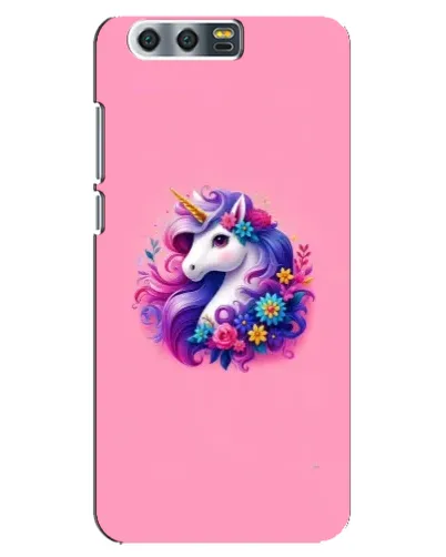 Чехол для Huawei Honor 9 (Glory 9, STF) с картинкой «Сказочный единорог»
