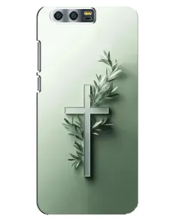 Чехол для Huawei Honor 9 (Glory 9, STF) с картинкой «Оливковая ветвь» Чехол для Huawei Honor 9 (Glory 9, STF) с картинкой «Оливковая ветвь»