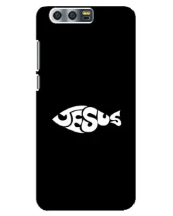 Чехол для Huawei Honor 9 (Glory 9, STF) с картинкой «Рыба Jesus» Чехол для Huawei Honor 9 (Glory 9, STF) с картинкой «Рыба Jesus»