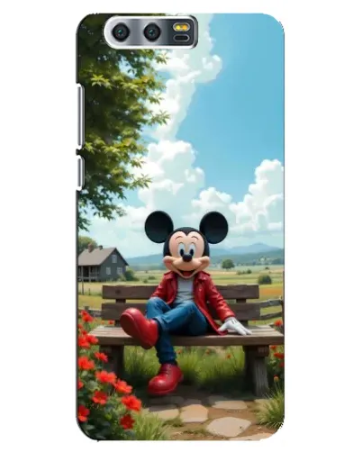 Чохол для Huawei Honor 9 (Glory 9, STF) з картинкою «Міккі на лавці» Чохол для Huawei Honor 9 (Glory 9, STF) з картинкою «Міккі на лавці»