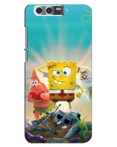 Чохол для Huawei Honor 9 (Glory 9, STF) з картинкою «Спанч Боб переможець»