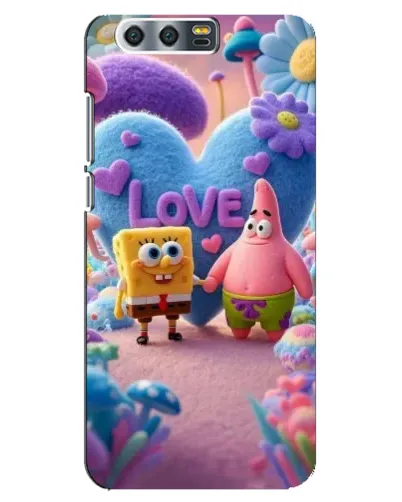 Чохол для Huawei Honor 9 (Glory 9, STF) з картинкою «Губка Боб Патрік»