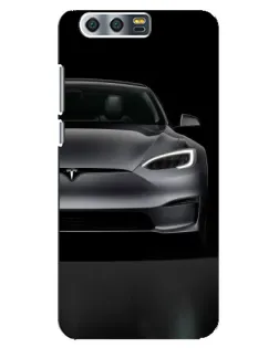 Чохол для Huawei Honor 9 (Glory 9, STF) з картинкою «Tesla Model S Look»