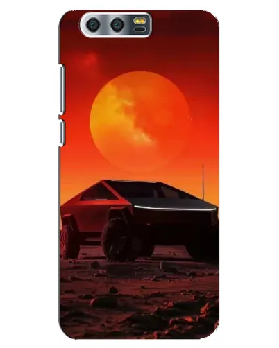 Чохол для Huawei Honor 9 (Glory 9, STF) з картинкою «Cybertruck на Марсі»