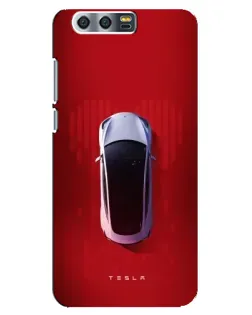 Чохол для Huawei Honor 9 (Glory 9, STF) з картинкою «Tesla Top View»