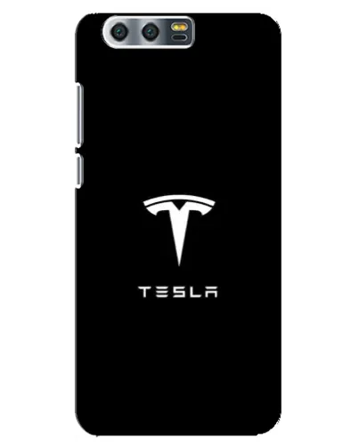 Чохол для Huawei Honor 9 (Glory 9, STF) з картинкою «Tesla White Logo»