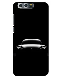 Чохол для Huawei Honor 9 (Glory 9, STF) з картинкою «Фари Tesla Night»