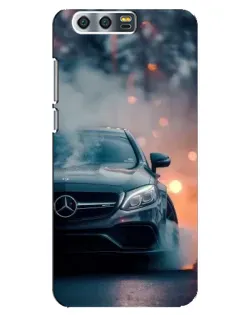 Чохол для Huawei Honor 9 (Glory 9, STF) з картинкою «Mercedes — нічне місто»