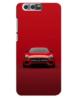 Чохол для Huawei Honor 9 (Glory 9, STF) з картинкою «Червоний Mercedes AMG»