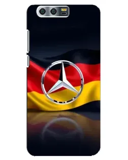 Чохол для Huawei Honor 9 (Glory 9, STF) з картинкою «Mercedes — прапор Німеччини»