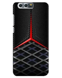 Чохол для Huawei Honor 9 (Glory 9, STF) з картинкою «Mercedes Carbon Grid»